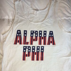 4 for $19 Alpha Phi Tanks